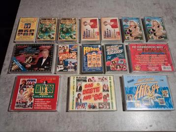 Duitse Volksmuziek/Schlager mc's en dubbel mc's beschikbaar voor biedingen