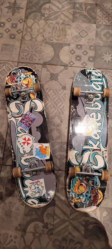 2x skateboards 80cm lang beschikbaar voor biedingen