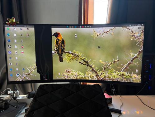 Xiaomi Mi Curved Gaming Monitor 34” – ultrawide QHD scherm, Computers en Software, Monitoren, Zo goed als nieuw, 101 t/m 150 Hz