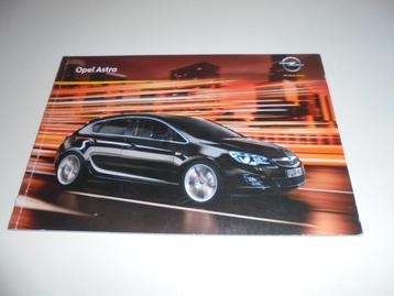 brochure Opel Astra  2010 beschikbaar voor biedingen