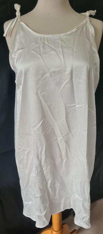 Nieuw, slaapjurk, wit, mt 44 (even meten beschikbaar voor biedingen