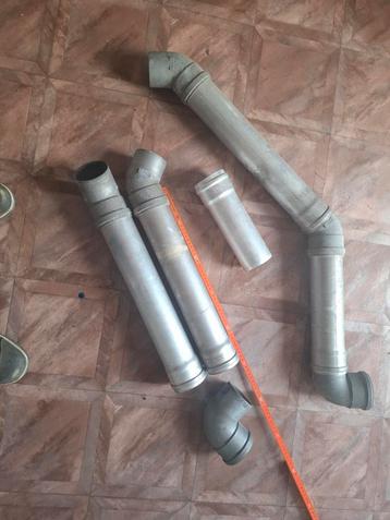 Rookgas afvoerbuis dikwandig 80 mm aluminium beschikbaar voor biedingen