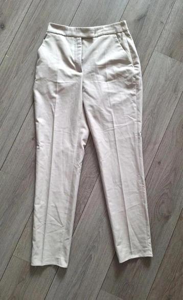 Zara dames pantalon beige maat S beschikbaar voor biedingen