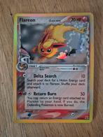 Pokemon kaart flareon holo delta species, Hobby en Vrije tijd, Verzamelkaartspellen | Pokémon, Ophalen of Verzenden, Gebruikt