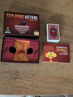 Exploding Kittens - Kaartspel, Hobby en Vrije tijd, Gezelschapsspellen | Kaartspellen, Een of twee spelers, Ophalen of Verzenden