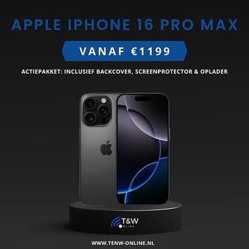 Actiepakket Nieuwe Apple iPhone 16 Pro Max beschikbaar voor biedingen