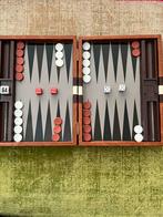 Vintage Backgammon Reisspel, Een of twee spelers, Ophalen of Verzenden, Zo goed als nieuw, Reisspel