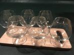 Cognac glazen, 6 stuks !, Verzamelen, Ophalen of Verzenden, Zo goed als nieuw, Overige typen