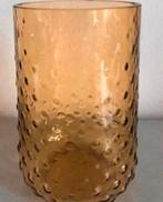 Oker vaasje, Geel, Nieuw, Ophalen of Verzenden, Glas