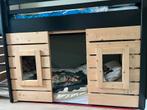 Houten Halfhoogslaper Kinderkamer, Ophalen, Gebruikt, Halfhoogslaper