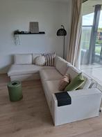 WOOOD hoekbank Thomas links grove stof zand, Huis en Inrichting, Ophalen, Zo goed als nieuw, Stof