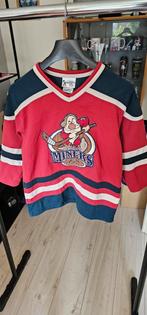 Vintage Disney Grumpy Miners Hockey Jersey - Kids Size L, Sport en Fitness, IJshockey, Ophalen of Verzenden, Zo goed als nieuw