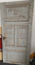 Vintage decoratie deur, 80 tot 100 cm, Gebruikt, Hout, Ophalen