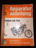 Werkplaats handboek honda cb 750, Motoren, Ophalen of Verzenden, Honda