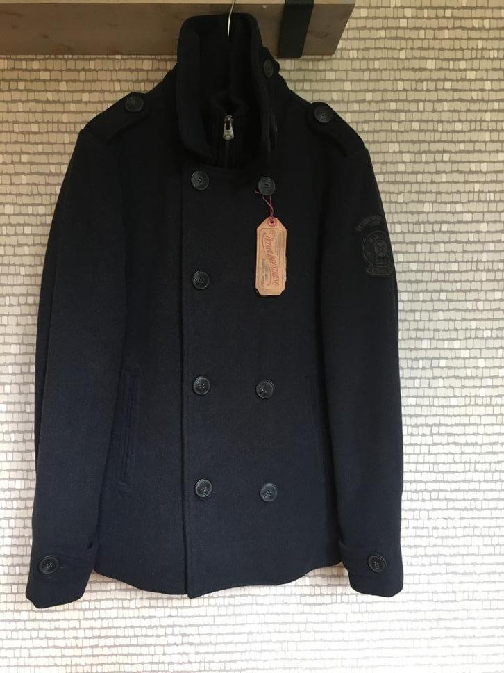 Winterjas heren Petrol Industries als nieuw, Kleding | Heren, Jassen | Winter, Nieuw, Maat 52/54 (L), Blauw, Ophalen of Verzenden