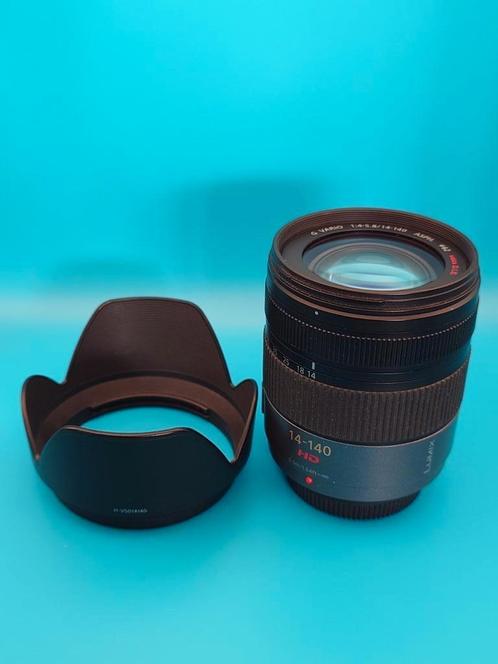 Panasonic Lumix G Vario 14-140 f4-5.8 MEGA OIS, Audio, Tv en Foto, Fotografie | Lenzen en Objectieven, Zo goed als nieuw, Standaardlens