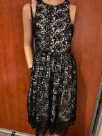 SEVENTY jurk met kant opgelegd M it 44 origineel zgan, Kleding | Dames, Maat 38/40 (M), SEVENTY, Zwart, Ophalen of Verzenden