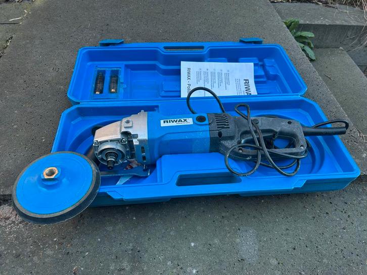 Riwax Poetsmachine / Polijstmachine -  1 keer gebruikt, Auto diversen, Onderhoudsmiddelen, Ophalen of Verzenden
