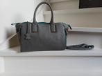 WOMEN BY TCHIBO TAS LEER GRIJS Z.G.A.N.(ZIE FOTO'S), Ophalen of Verzenden, Zo goed als nieuw, Grijs, Handtas