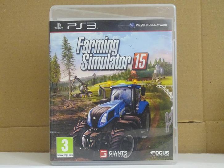 Farming Simulator 15 PS3, Spelcomputers en Games, Games | Sony PlayStation 3, Zo goed als nieuw, Simulatie, 1 speler, Vanaf 3 jaar