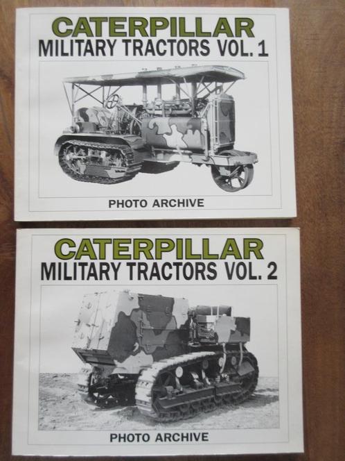 CATERPILLAR Military Tractors Vol 1 & 2 Photo Archive, Boeken, Oorlog en Militair, Gelezen, Ophalen of Verzenden