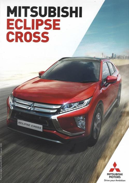 Brochure Mitsubishi Eclipse Cross 2018, Boeken, Auto's | Folders en Tijdschriften, Gelezen, Mitsubishi, Ophalen of Verzenden