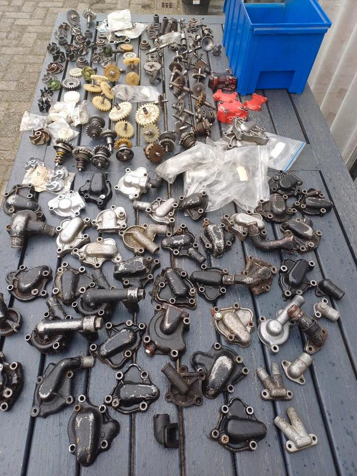 oldtimer crossmotor partij nieuw en gebruikt onderdelen, Motoren, Onderdelen | Overige, Nieuw, Ophalen