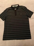 Golfino zwarte golf polo groen/witte streep maat 54, Ophalen of Verzenden, Zo goed als nieuw, Maat 52/54 (L), Wit