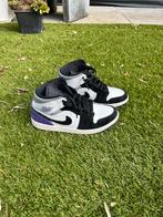 Nike Jordan 1 Mid SE Purple (GS) maat 40,5, Ophalen of Verzenden, Gedragen, Overige kleuren, Sneakers of Gympen