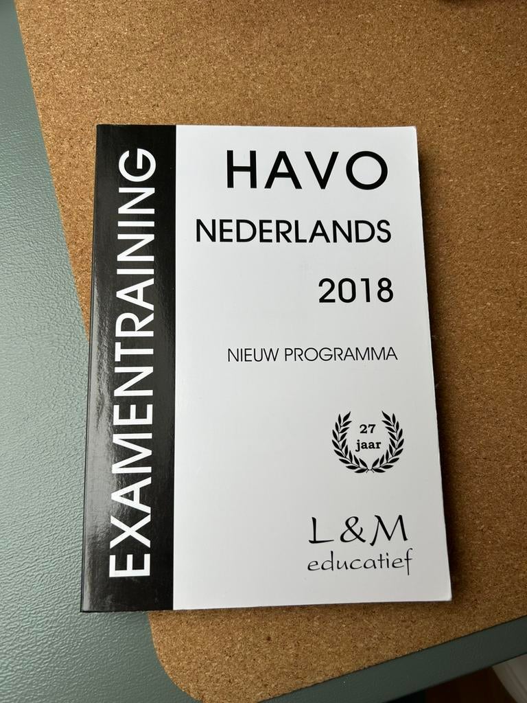 Examentraining nederlands havo, Ophalen, Gelezen, HAVO, Nederlands