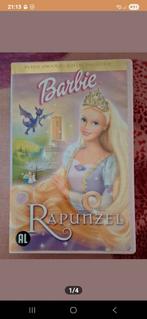 Barbie als Rapunzel - Originele VHS Video, Tekenfilm, Alle leeftijden, Ophalen of Verzenden, Zo goed als nieuw