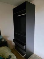 Ikea PAX kast - donkerbruin, planken, lade, mand, Huis en Inrichting, Kasten | Kledingkasten, Ophalen, Overige materialen, Gebruikt
