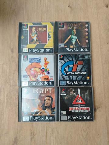 Bundel Playstation 1 games, mag weg voor weinig beschikbaar voor biedingen