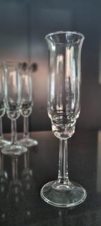 6 keurige vintage w. heesen champagne glazen, Ophalen