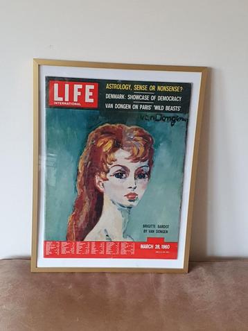 Kees van Dongen Brigitte Bardot life international. 1960.  beschikbaar voor biedingen