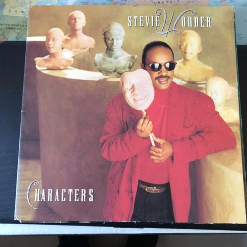 LP Stevie Wonder, Characters., Cd's en Dvd's, Vinyl | R&B en Soul, Zo goed als nieuw, R&B, 1980 tot 2000, 12 inch, Ophalen of Verzenden