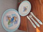 Pieter konijn melamine servies, Huis en Inrichting, Keuken | Servies, Ophalen, Overige materialen, Gebruikt, Bord(en)