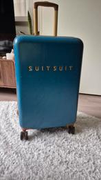 SuitSuit Fab Seventies Koffer - Seaport Blue, Sieraden, Tassen en Uiterlijk, Koffers, 60 tot 70 cm, Gebruikt, Hard kunststof, 45 tot 55 cm