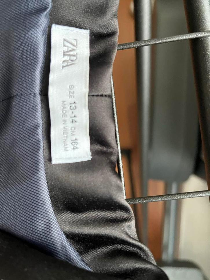 Smoking jasje fluweel - maat 164, Kinderen en Baby's, Kinderkleding | Maat 158, Zo goed als nieuw, Jongen of Meisje, Jas, Ophalen