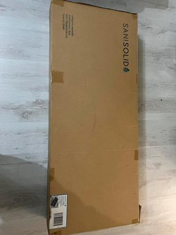 NIEUW IN DOOS Wastafel | zwart marmer 120,2 x 45,2 x 8cm   beschikbaar voor biedingen