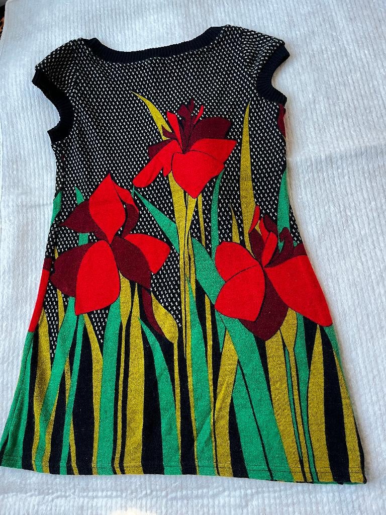 Yumi jurk, tuniek met pompoms, M, nieuwstaat, jurkje, Kleding | Dames, Blouses en Tunieken, Maat 38/40 (M), Zwart, Ophalen of Verzenden