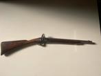 Antiek enkelloops vuursteen geweer “Thomas” +/- 1850, Antiek en Kunst, Antiek | Overige Antiek, Ophalen of Verzenden
