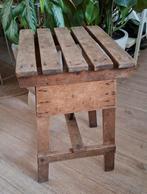 Bijzettafel/krukje/plantentafeltje, 45 tot 60 cm, Minder dan 55 cm, Rond, Ophalen of Verzenden