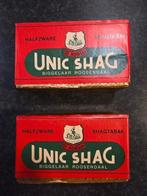 2 oude pakjes shag niet meer om te roken, Verzamelen, Ophalen of Verzenden, Zo goed als nieuw, Tabaksdoos of Verpakking