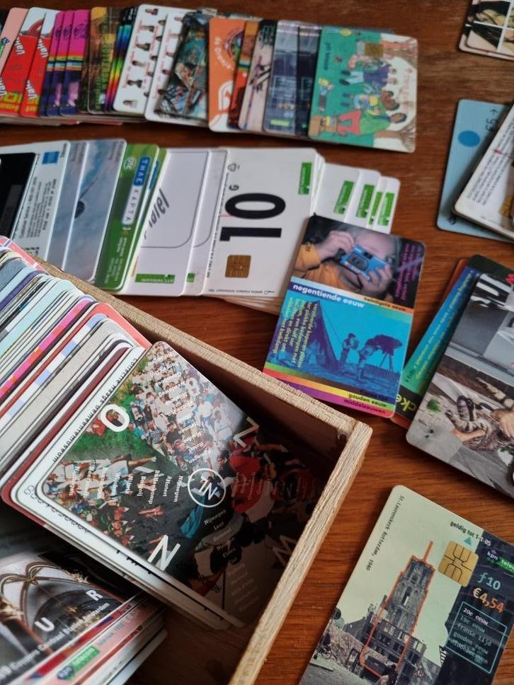 Oude telefoonkaarten, ong. 300 stuks, Verzamelen, Telefoonkaarten, Nederland, Ophalen of Verzenden