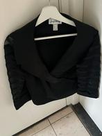 Joseph Ribkoff mooie blouse maat 38 met aparte mouwen, Verzenden, Zo goed als nieuw, Zwart
