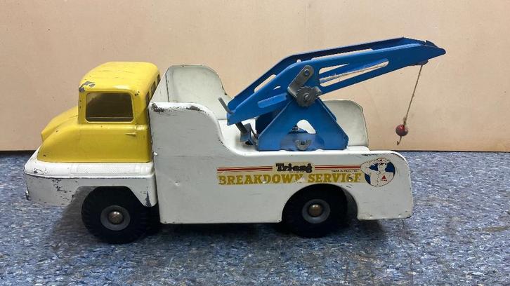 Tri-ang takelwagen begin ‘60, Verzamelen, Speelgoed, Gebruikt, Ophalen of Verzenden