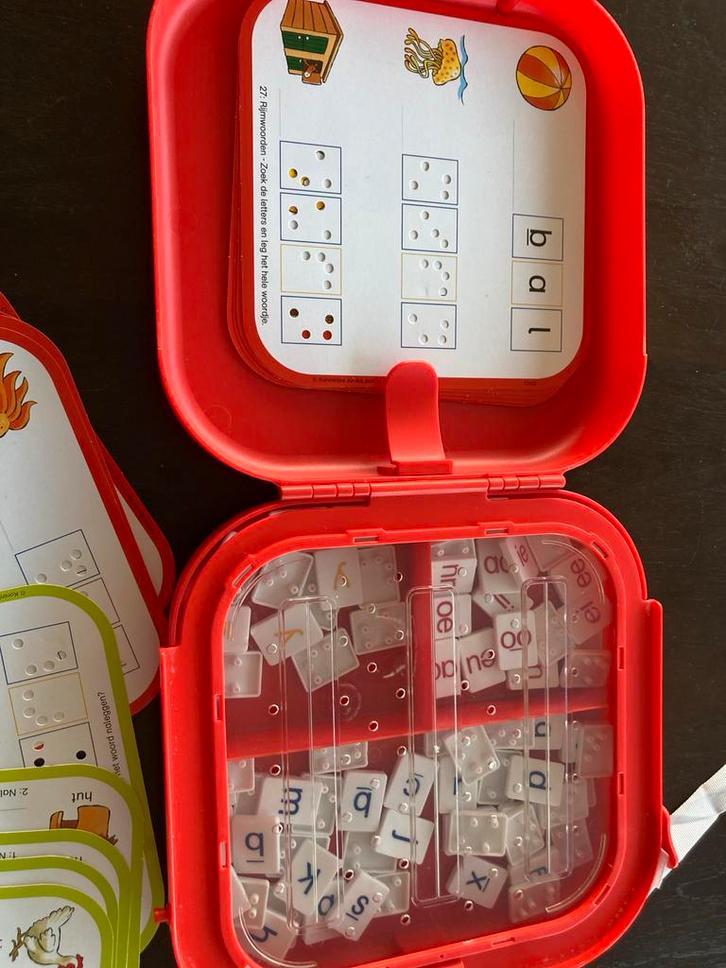 Ik leer lezen; koffer, Kinderen en Baby's, Speelgoed | Educatief en Creatief, Zo goed als nieuw, Taal en Lezen, Ophalen of Verzenden