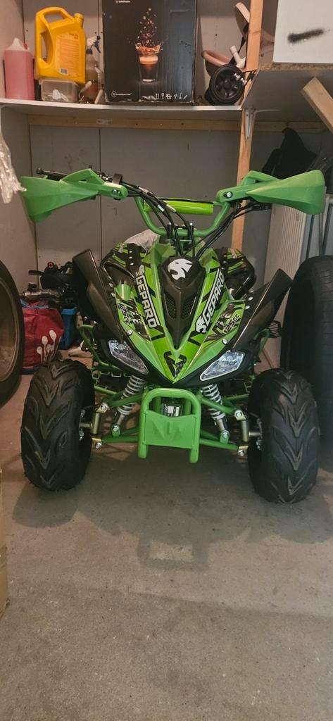 Kinderquad 125cc Gepardo Viper Deluxe green, Fietsen en Brommers, Minibikes, Midibikes en Pitbikes, Ophalen of Verzenden