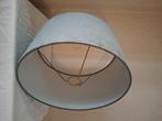 Lampenkap fluweel blauwgrijs, Ophalen, Rond, Minder dan 25 cm, Grijs